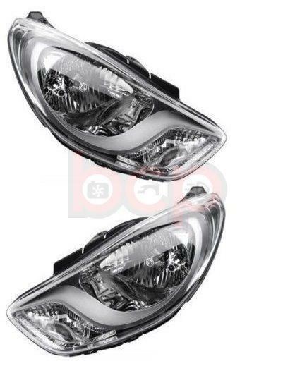 HYUNDAI i10 2011 – 2014 PAIR OF HEADLIGHTS RIGHT & LEFT DRIVERS & PASSENGERS NEW