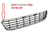VOLKSWAGEN GOLF MK6 2008 - 2013 FRONT BUMPER LOWER CENTER GRILLE WITH CHROME NEW