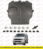 Load image into Gallery viewer, VW TRANSPORTER T5.1 UNDERTRAY UNDER ENGINE COVER WITH CLIPS BLOTS FIXING
