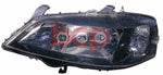 Load image into Gallery viewer, VAUXHALL ASTRA G MK4 98-04 HEADLIGHTS HEADLAMPS 1 PAIR BLACK GSI RIGHT &amp;LEFT
