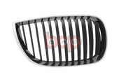 BMW 1 SERIES E87 2007 - 2011 GRILLE RIGHT CHROME FRAME BLACK CENTRE BRAND NEW