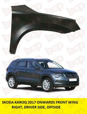 SKODA KAROQ 2017 ON FRONT WING RIGHT DRIVERS SIDE INSURANCE APPROVED