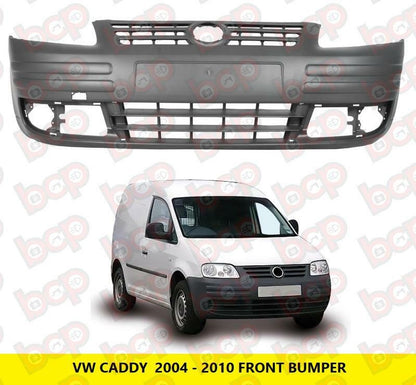 VW CADDY 2004 - 2010 FRONT BUMPER NO PARKING SENSORS INSURANCE APPROVED