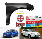 FORD FOCUS 2012 -2018 FRONT WING RIGHT DRIVERS SIDE O/S NEW PRIMED OEM QUALITY