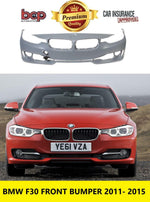 Load image into Gallery viewer, BMW 3 SERIES F30 FRONT BUMPER 2012 -2015 PRIMED ES &amp; SE MODELS ONLY  51117292991
