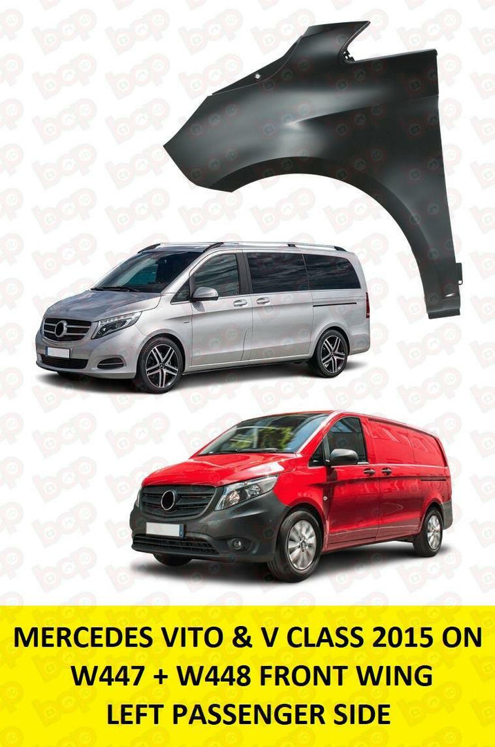 MERCEDES VITO 2015 ON W447 FRONT WING LEFT PASSENGERS SIDE PRIMED A4478800600