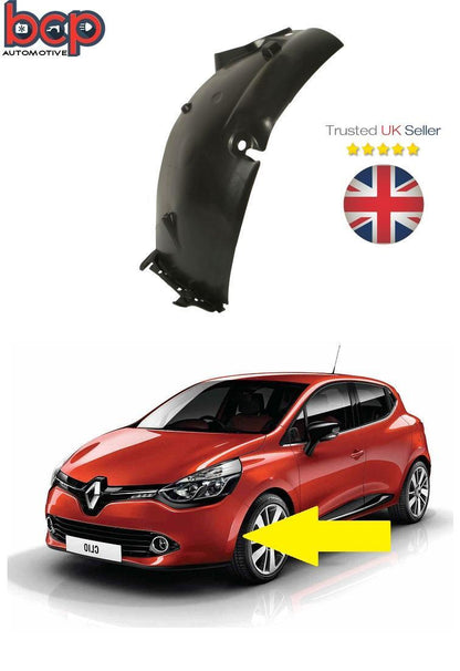 RENAULT CLIO 2013 - 2016 FRONT WING SPLASH GUARD ARCH LINER LEFT PASSENGERS NEW