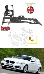 Load image into Gallery viewer, BMW 1 SERIES F20 HEADLIGHT BRACKET SUPPORT PANEL 51647245791 LEFT PASSENGER SIDE
