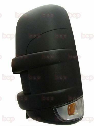 IVECO DAILY DOOR MIRROR 2014 – 2019 LONG ARM ELECTRIC DRIVER SIDE RIGHT RH BLACK