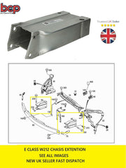 MERCEDES C CLASS W204 FRONT PASSENGER SIDE IMPACT CHASSIS ABSORBER A2046201195