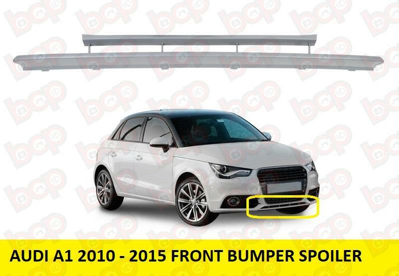 AUDI A1 FRONT BUMPER LOWER SPOLIER SPLITTER PRIMED 8X0807061GRU