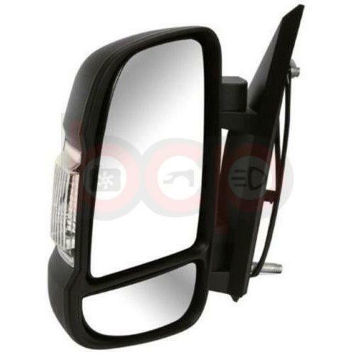 PEUGEOT BOXER 2006 ON SHORT-ARM ELECTRIC DOOR WING MIRROR PAIR LEFT & RIGHT NEW
