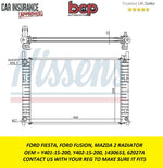 Load image into Gallery viewer, FORD FIESTA, FORD FUSION, MAZDA 2 RADIATOR BRAND NEW OEM 2S6H8005CB 2S6H8005AC