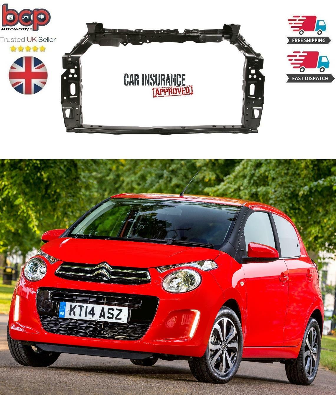 CITROEN C1 2014 ON FRONT PANEL RADIATOR SUPPORT NEW OEM SPEC
