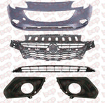 Load image into Gallery viewer, VAUXHALL CORSA E FRONT BUMPER COMPLETE KIT 2015 - 2019 PRIMED NO SENSORS NEW