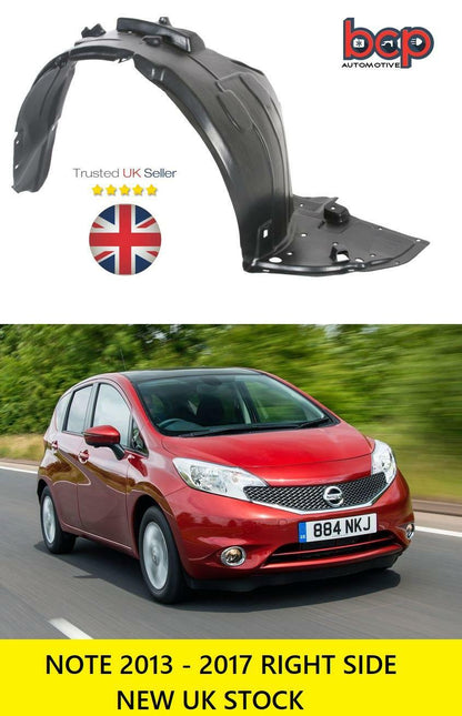 FITS NISSAN NOTE 2013 – 2017 SPLASH GUARD WHEEL ARCH INNER TIRM RIGHT DRIVER SIDE