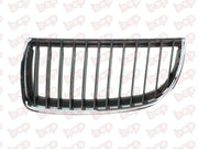 BMW 3 SERIES FRONT KIDNEY GRILLE CHROME WITH BLACK SLATS E90 E91 2004-2009 LEFT