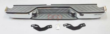 FITS NISSAN NAVARA 2005 -2015 REAR BUMPER CHROME WITH BRACKETS BRAND NEW 85022ZP60A