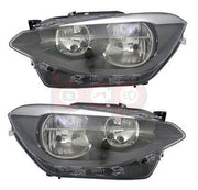BMW 1 SERIES F20 2011 - 2015 PAIR OF HALOGEN HEADLIGHT LAMP LEFT & RIGHT NEW