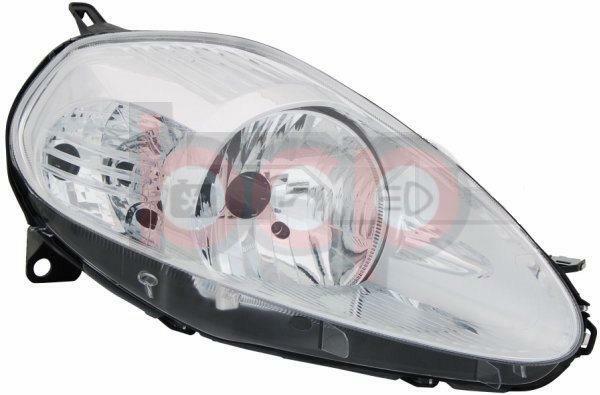 FIAT GRANDE PUNTO 2008-2010 HEADLIGHT HEADLAMP RH RIGHT DRIVER SIDE O/S