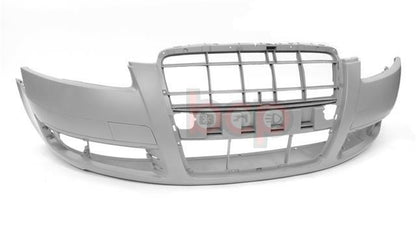 AUDI A6 2005 - 2009 FRONT BUMPER PRIMED NO SENSOR OR WASHER JET HOLES BRAND NEW