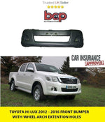 Load image into Gallery viewer, TOYOTA HILUX 2011 – 2015 FRONT BUMPER WITH FALRE HOLES NEW 521190K981
