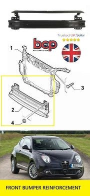 ALFA MITO 2008 - 2016 FRONT BUMPER REINFORCEMENT BAR CRASH BEAM CARRIER  NEW