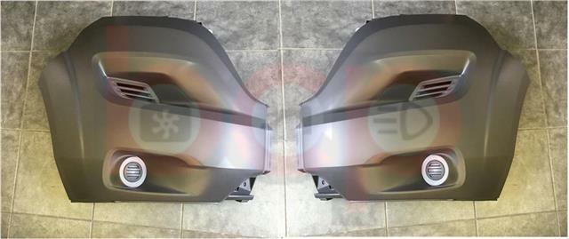 CITROEN RELAY 2014 ON FRONT END CAP BUMPER PAIR LEFT & RIGHT SEE IMAGE