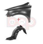 Load image into Gallery viewer, VOLKSWAGEN POLO 6R 2009 - 2017 FRONT WING WITH SPLASHGUARD INNER ARCH LEFT SIDE