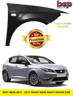 Load image into Gallery viewer, SEAT IBIZA 2015 - 2017 FRONT WING FENDER RIGHT DRIVERS NEW PRIMED OE QUALITY