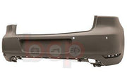 VW GOLF MK6 2008 - 2013 REAR BUMPER 5K6807417GRU PRIMED WITH SENSOR HOLES