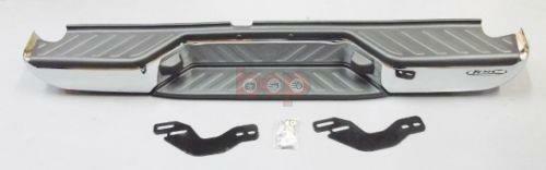 FITS NISSAN NAVARA 2005 -2015 REAR BUMPER CHROME WITH BRACKETS BRAND NEW 85022ZP60A