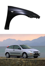 FORD FOCUS 1999 - 2004 FRONT WING RIGHT DRIVER SIDE INSURANCE APPROVED PRIMED