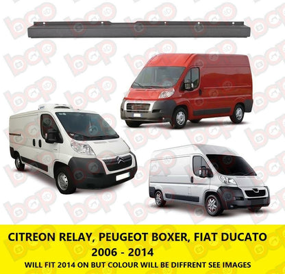 CITROEN RELAY 2014 ON REAR BUMPER CENTER SECTION MIDDLE TEXTURED READY TO FIT