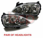 Load image into Gallery viewer, VAUXHALL CORSA C SXI 03-06 HEADLAMPS HEADLIGHTS PAIR DRIVER PASSENGER N/S O/S
