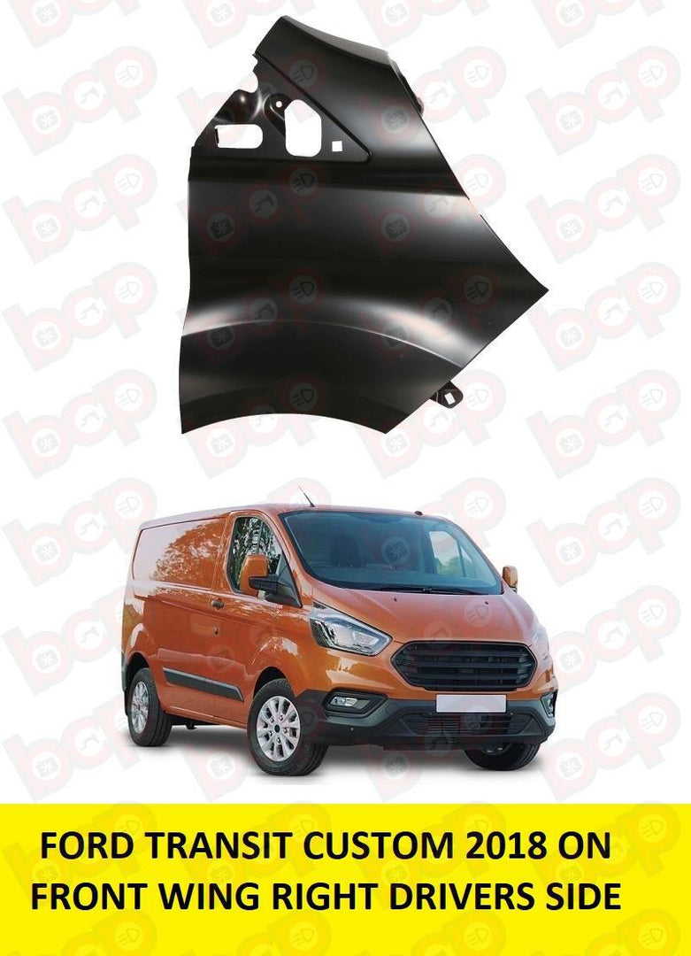 FORD TRANSIT CUSTOM 2018 - 2023 FRONT WING RIGHT DRIVER SIDE FENDER PANEL