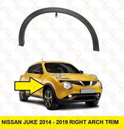 FOR NISSAN JUKE 2010 – 2014 FRONT FENDER WHEEL ARCH TRIM RIGHT MOULDING OUTER