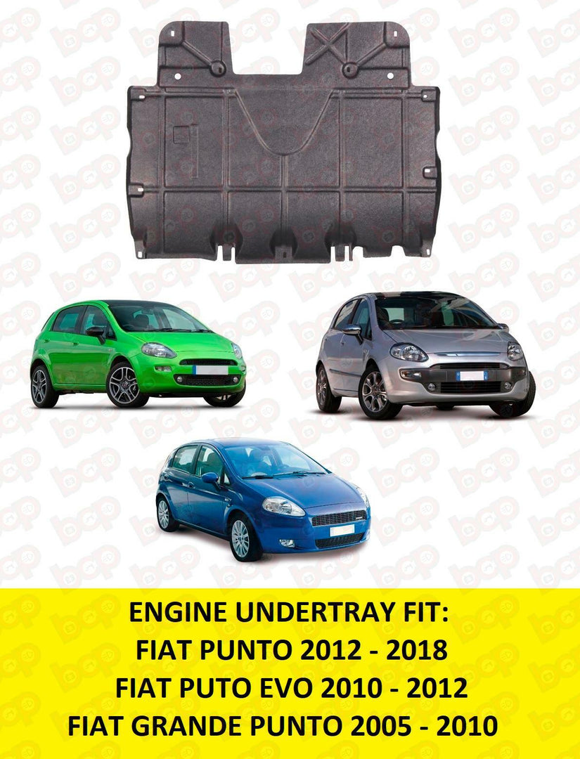 FIAT PUNTO EVO GRANDE PUNTO FRONT ENGINE COVER UNDERTRAY 2005 - 2018 51754606