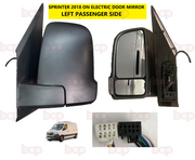 MERCEDES SPRINTER DOOR MIRROR 2018 ON PASSENGER SIDE LEFT LH ELETRIC MIRROR
