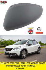 Load image into Gallery viewer, PEUGEOT 2008 2012 – 2019 DOOR WING MIRROR COVER LEFT PASSENGER SIDE 1607512980