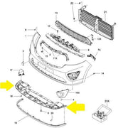 RENAULT TRAFIC  2014 2015 2016 2017 2018 2019  BUMPER UNDER TRAY ENGINE  9345138