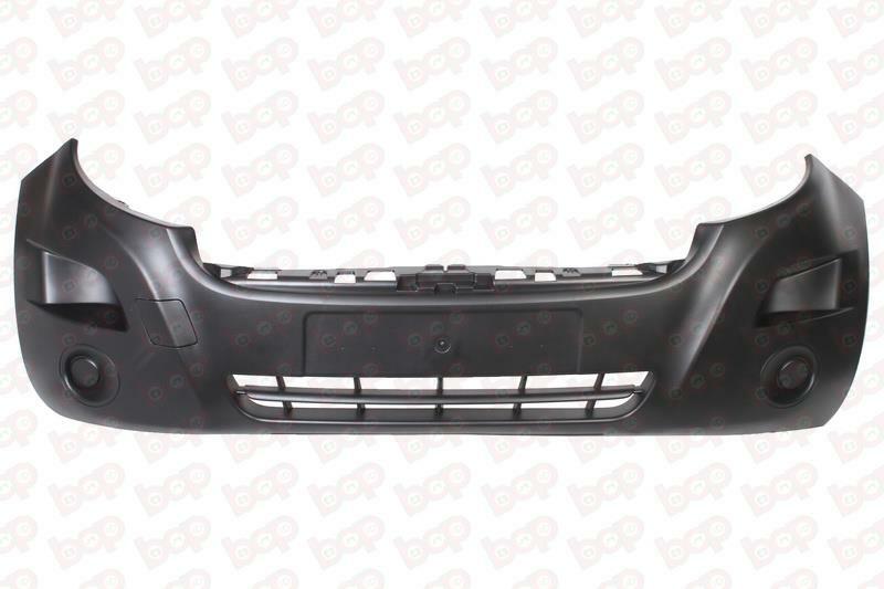 RENAULT MASTER 2014 - 2019 FRONT BUMPER NO SENSORS OR WASHER JET HOLES BLACK