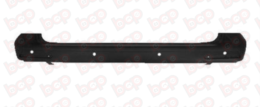 VW TRANSPORTER T6 T6.1 2013 - 2024 REAR BUMPER WITH SENSOR HOLES TWIN BACK DOOR