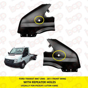 FORD TRANSIT MK7 2006 - 2013 FRONT WINGS PAIR LUTON VAN CHASIS CAB LEFT & RIGHT