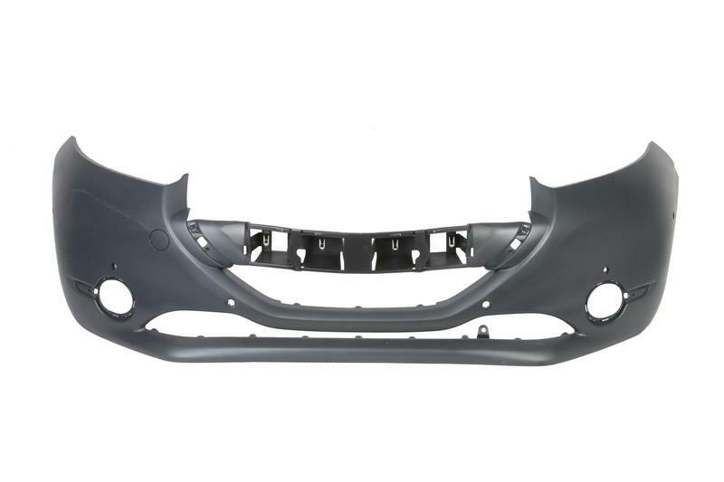 PEUGEOT 208 2012 - 2015 FRONT BUMPER WITH PDC NEW PRIMED INSURANCE QAULITY