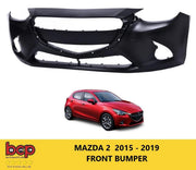 MAZDA 2 2015 - 2019 FRONT BUMPER HATCHBACK MODELS B5J50031ABB 2016 2017 2018