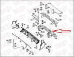 Load image into Gallery viewer, MERCEDES SPRINTER 2006 - 2018 REAR BUMPER WITH METAL BRACKET STEP INNER