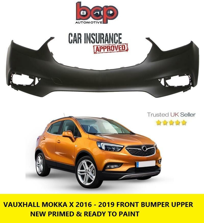 VAUXHALL MOKKA X 2016 ON FRONT BUMPER UPPER PRIMED READY TO PAINT NEW OE SPEC