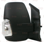 Load image into Gallery viewer, FORD TRANSIT MK8 2014 - 2025 DOOR WING MIRROR MANUAL CLEAR INDICATOR DRIVER SIDE