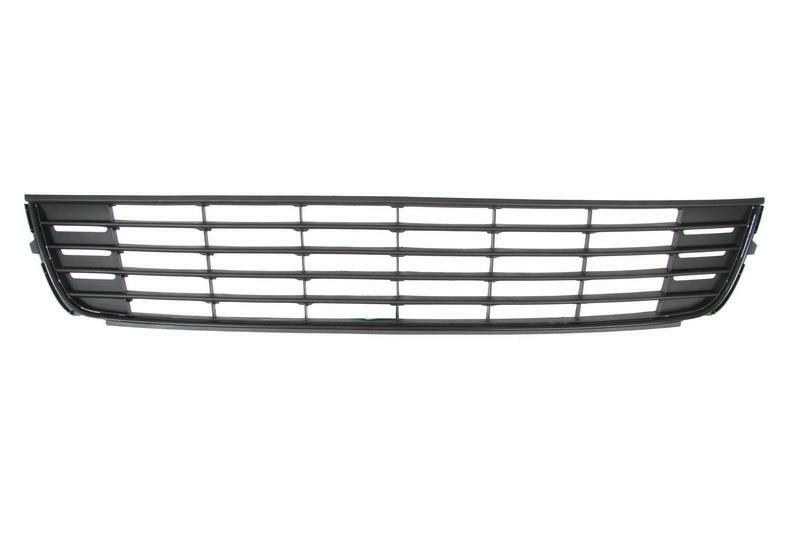 VW TOURAN CADDY 2011 - 2015 FRONT BUMPER LOWER CENTER BUMPER GRILLE NO CHROME